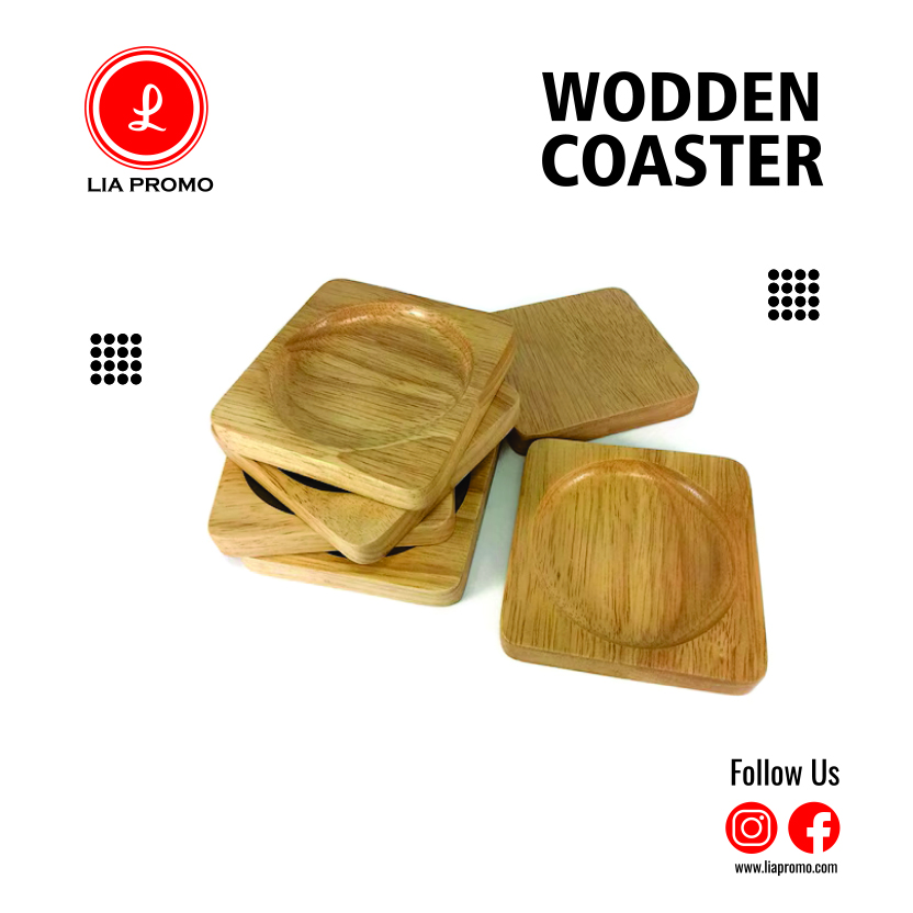Product Design- Coasters.cdr Coaster - Wooden - Image 1