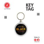 Acrylic Round Key Tag
