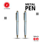Silver & Gold Metal Ballpoint Pen