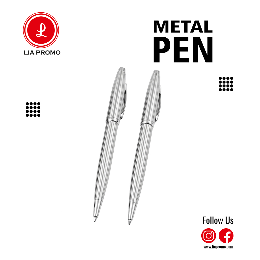 Product Design - Pen.cdr Metal Pen - Sleek Executive Ballpoint Pen - Image 1