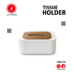 Minimalist Wooden Top Tissue Box
