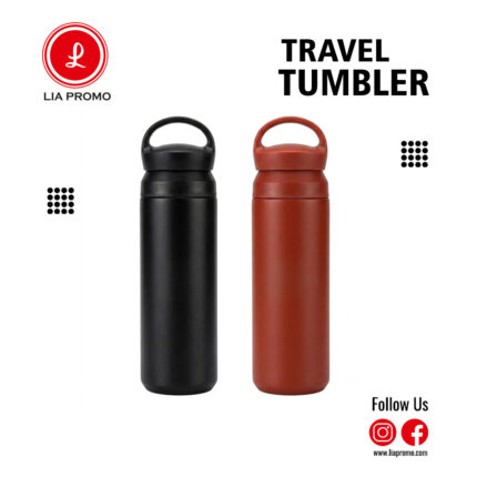 Travel Tumbler with Carry Handle - 480 ml