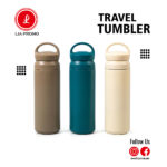 Travel Tumbler with Carry Handle - 480 ml - Image 2