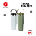 Travel Tumbler with Carry Handle - 900 ml - Image 2