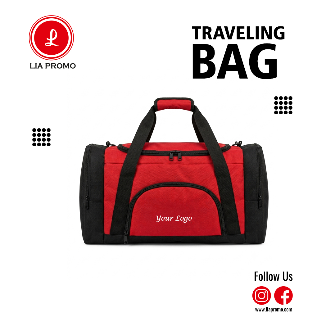 Product Design - Pen.cdr Traveling Bag – Durable & Spacious Travel Companion - Image 1