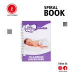 Note Book - Spiral Hard cover- Colour A5